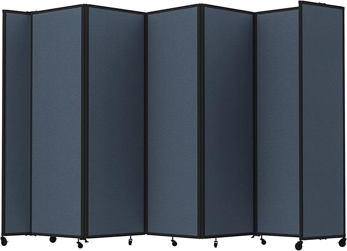 Versare Room Divider 360 Portable Wall Partition | Folding Panels | Large by VERSARE