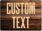 Custom Sign, Custom Street Sign, 11 Font Colors, 13 Font Styles, 4 Hole Options by MySignCenter
