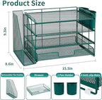 OPNICE Desk Organizer, 4-Tier Desktop File Organizer - Image 3