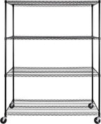 Seville Classics UltraDurable Heavy Duty NSF Solid Steel Wire Rack Storage Unit - Image 2