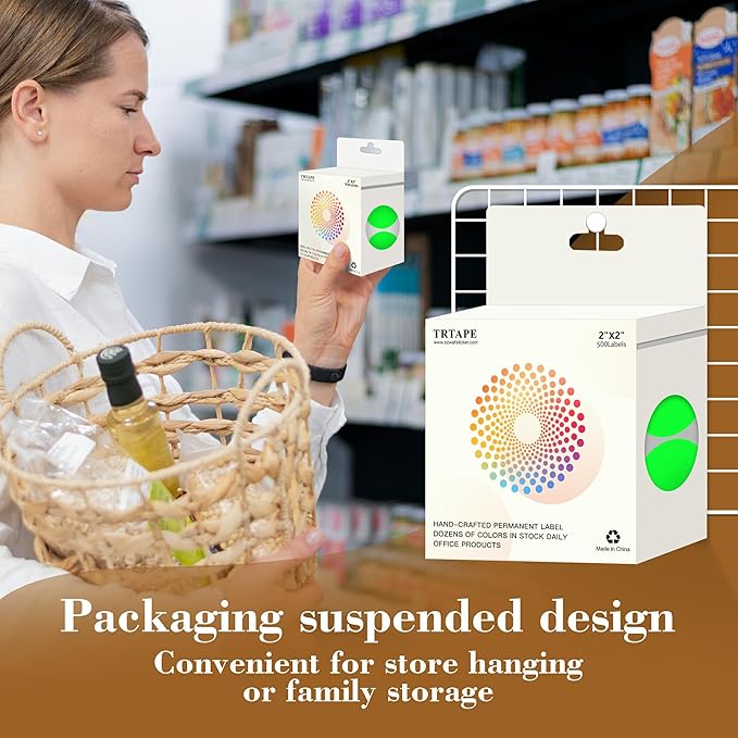 2 Inch Color Coding Round Labels - Image 4