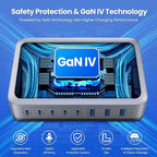 USB C Charger Block 515W GaN IV 8 Port Fast Charging Station Hub, Dual PD 100W - Image 5