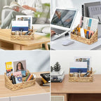 Boershun Desk Organizer – Countertop Mail Organizer, Magazine Holder, Boho - Image 8