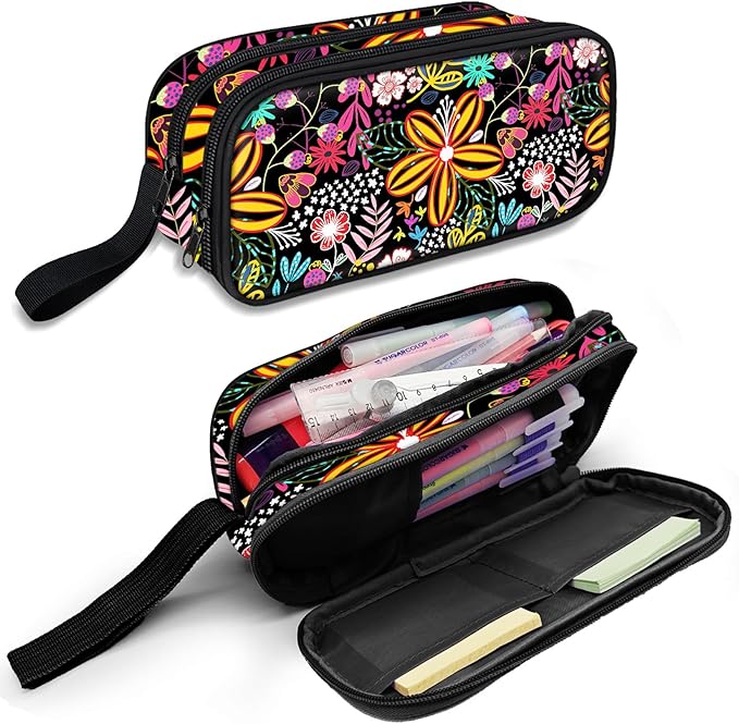 Cute Pencil Case for Girls, Large Girls Pencil Pouch for School Supplies by FITVC