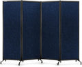 Upgrade Version Room Partition and Divider, Freestanding Rolling Dividers by StrongBird