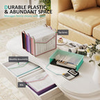 ThinkTex Plastic Expanding File Folder, Transparent envelopes - Image 3