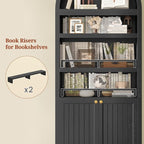 81" Tall Arched Cabinets, Bookcase - Image 3