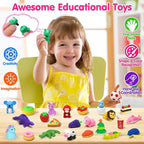 Arscniek 110 Pack Animal Erasers - Image 4