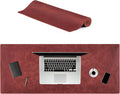 Node Leather Calfskin Leather Desk Pad – Executive Office Desk Mat by NodeLeather