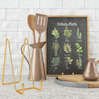 Decolore 8 inch 3 Pack Gold Plate Stands Table Top Easels Plate Holder Display - Image 5