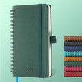 IN-LUXPRO Planner 2026 Daily Weekly and Monthly, 6.5"x3.75", 12 Months Spiral by IN-LUXPRO