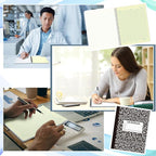 Affrolling 2 Pack Carbonless Lab Notebook Carbon Copy 8.5'' X 11'' Laboratory - Image 6