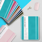 Turquoise Lined Spiral Journal Notebook - Image 6