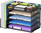 Marbrasse 5-Tier Desk Organizer by Marbrasse