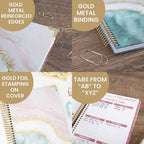bloom daily planners Hardcover Contacts Address Password Book - Image 4