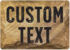 Custom Sign, Custom Street Sign, 11 Font Colors, 13 Font Styles, 4 Hole Options by MySignCenter