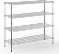 Regal Altair 21" Deep x 60" Wide x 54" Height Wire Shelving Kit | 4-Tier | NSF by Regal+Altair