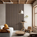 Olanglab Wood Slat Wall Panels, Wooden Acoustic Wall Panels, 94.5"x12.6" Each - Image 8