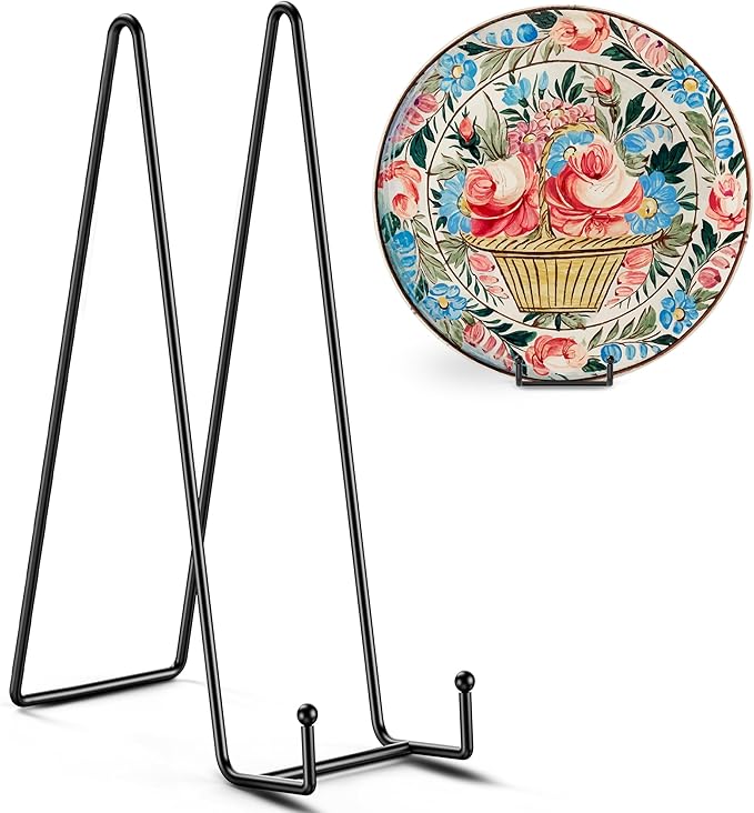 TR-LIFE 14 Inch Black Metal Plate Stand by TR-LIFE