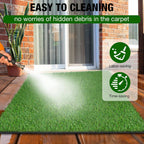 xlx turf 2ft x 6ft artificial turf runner on a desk or shelf
