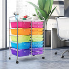 GLACER 15 Drawers Rolling Cart, Storage Cart - Image 9
