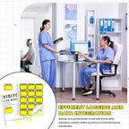 2 Pack Visitor Badges with Carbon Copy Visitor Stickers Letter Size Visitor Log - Image 5