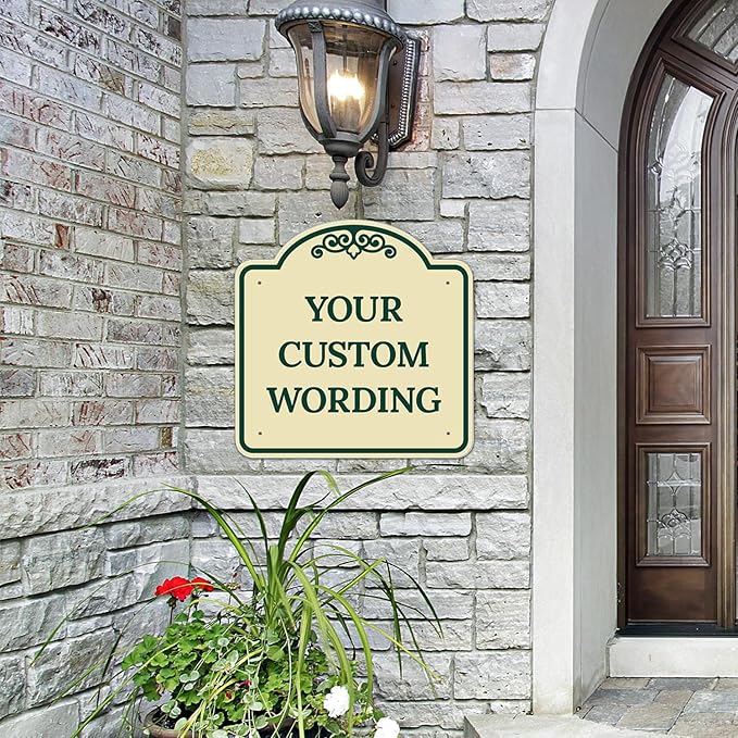 Custom Decorative Sign, Personalized Metal Sign - Image 2