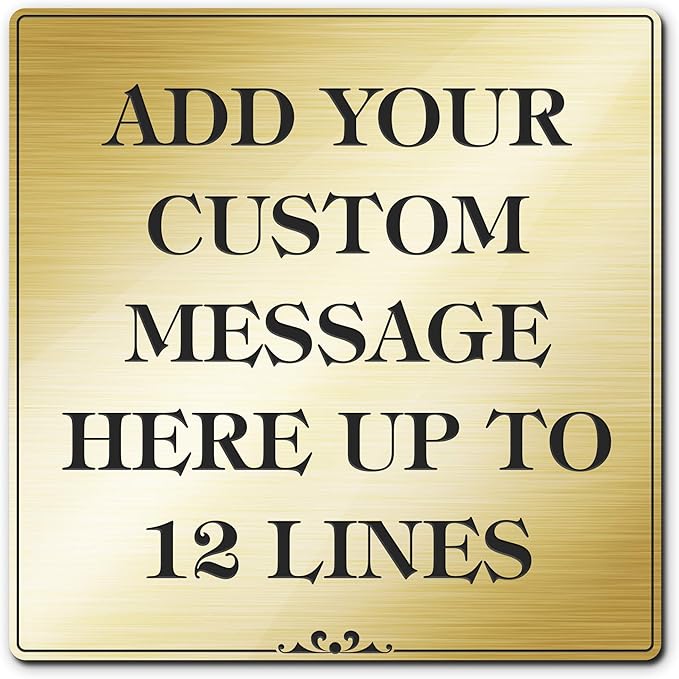 Custom Sign, Office Sign, Business/Office Name Plates by MySignCenter