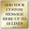 Custom Sign, Office Sign, Business/Office Name Plates by MySignCenter