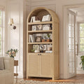 81" Tall Arched Cabinets, Bookcase by UPOSOJAWishesYouaNiceDay