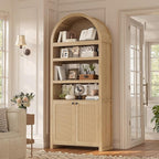 81" Tall Arched Cabinets, Bookcase by UPOSOJAWishesYouaNiceDay