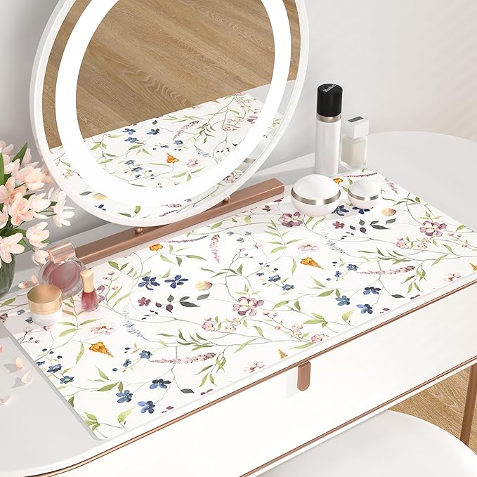 QIYI Floral Mouse Pad, Large Desk Mat - Image 6