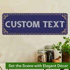 Custom Sign, Custom Street Sign, 11 Font Colors, 13 Font Styles, 4 Hole Options - Image 4