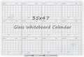 Magnetic Whiteboard Glass Board Yearly Calendar by JJworldwide