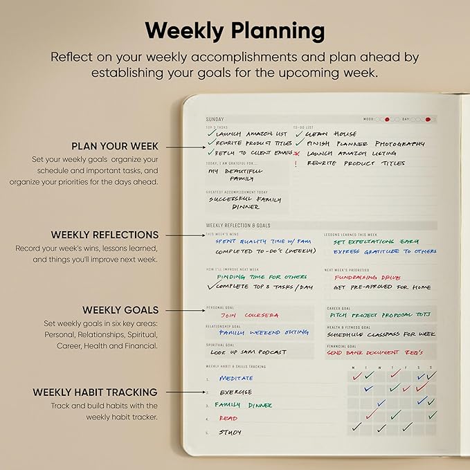 Undated, 2026 Planner, 8.5" x 11" - Image 4