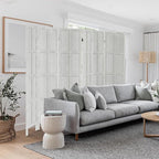 ALeesing 6 Panel Room Divider, 5.6Ft Wood Room Dividers and Folding Privacy - Image 9