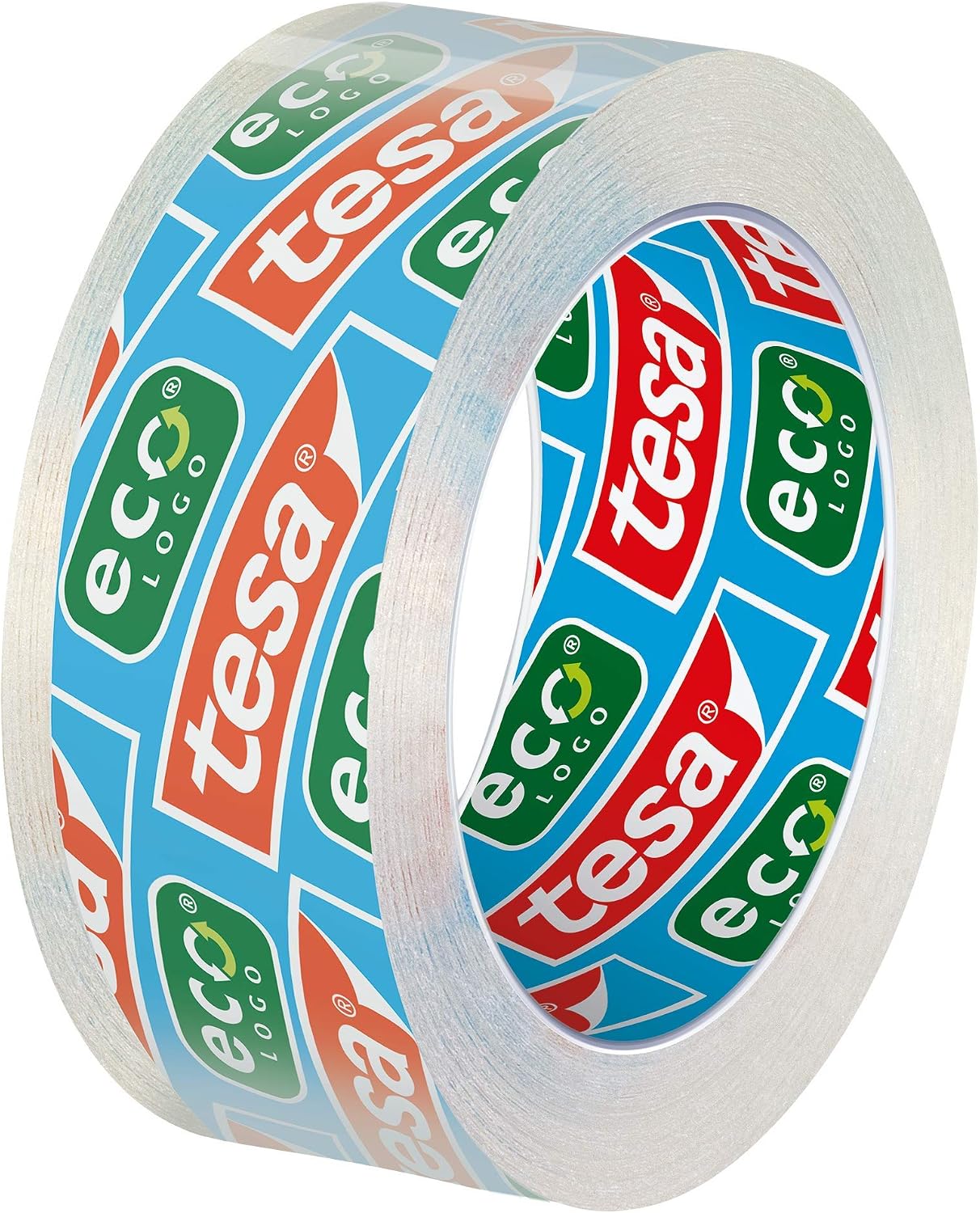 tesafilm Desk Dispenser for Adhesive Tape- Black Includes 1 roll of tesafilm Eco and Clear 10 m x 15 mm