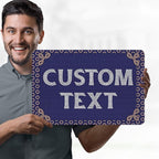 Custom Sign, Custom Street Sign, 11 Font Colors, 13 Font Styles, 4 Hole Options - Image 2