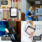 Sooez Clipboard with Storage, High Capacity Nursing Clip Board 8.5 x 11 with - Image 7