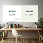 J&J worldwide Glass Whiteboard, Magnetic Brilliance White Dry Erase Board 36" x - Image 4