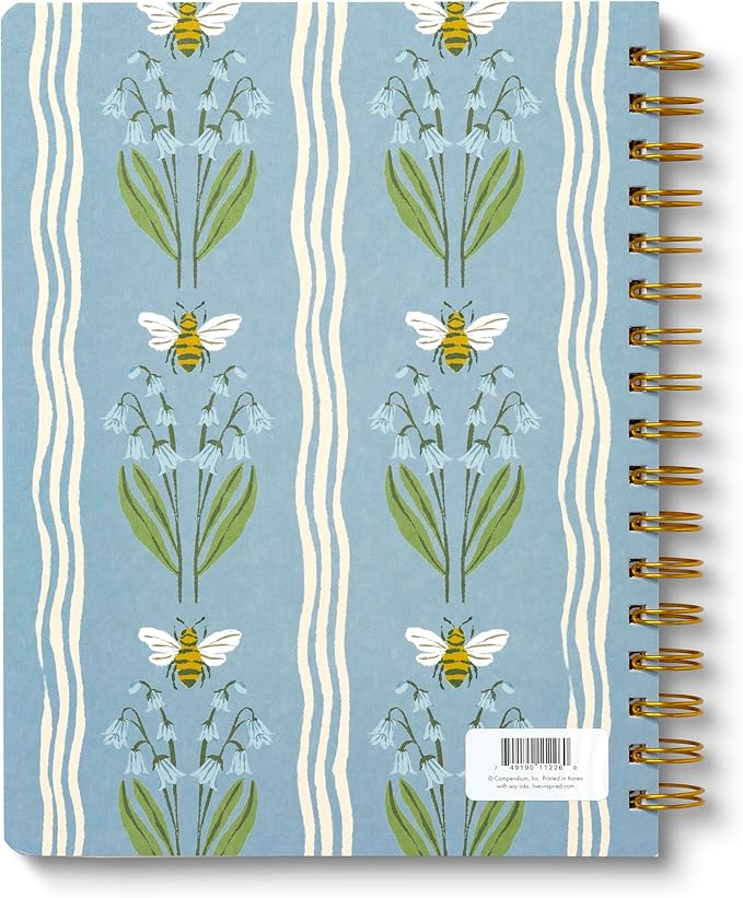 Compendium Spiral Notebook — Joy Is Handmade. — A Designer Spiral Notebook - Image 3