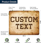 Custom Sign, Custom Street Sign, 11 Font Colors, 13 Font Styles, 4 Hole Options - Image 6
