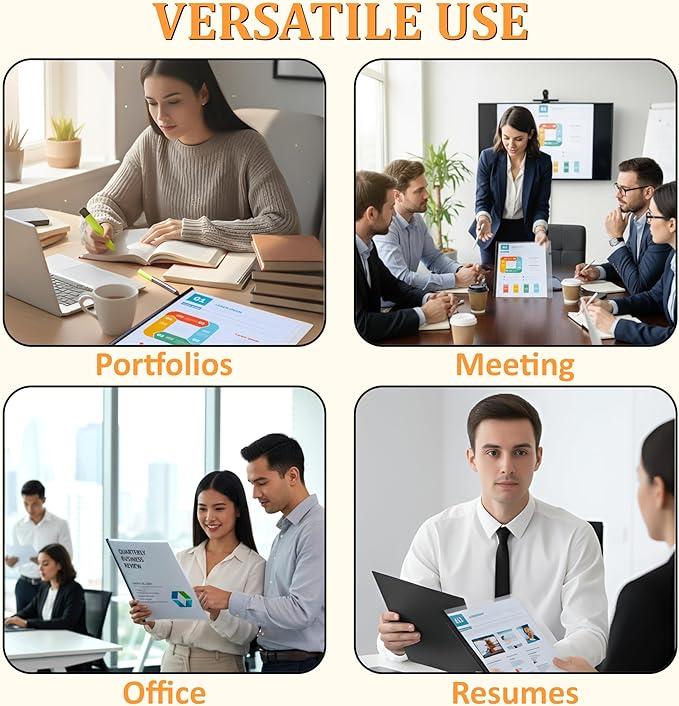 5 Pack Report Covers with Sliding Bar - Image 6