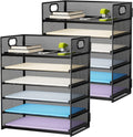 Marbrasse 2 Pack Desk Organizer