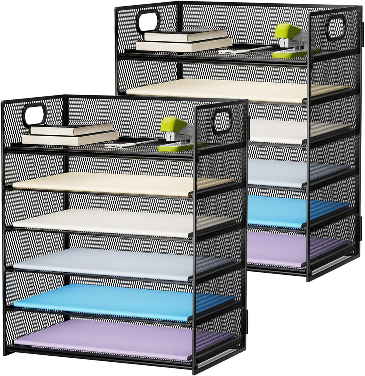 Marbrasse 2 Pack Desk Organizer
