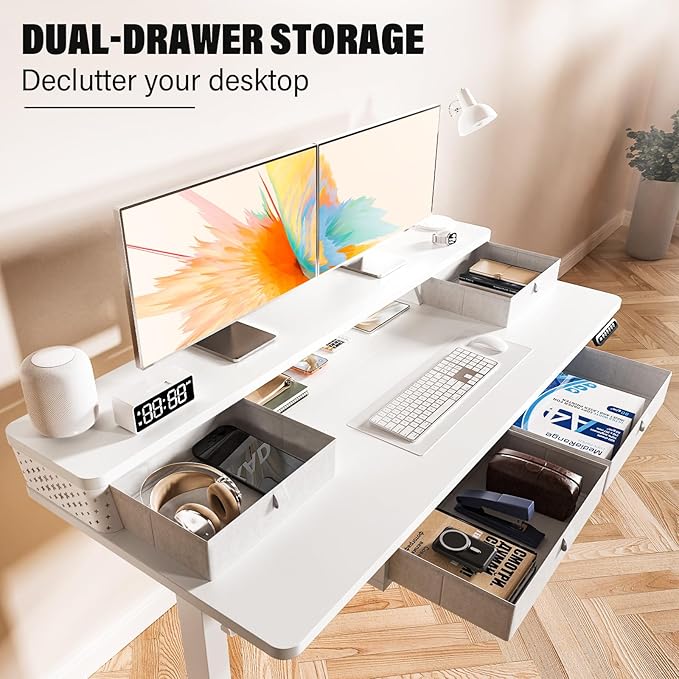 Kingant 48 x 24 Inch Electric Standing Desk - Image 4