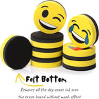 Mr. Pen- Smiley Magnetic Whiteboard Erasers, 8 Pack - Image 4