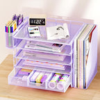 OPNICE Desk Organizer, 5-Tier Paper File Organizer - Image 6