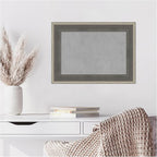 Amanti Art Grey Framed Magnetic Board 17x23 Small Vision Board - Image 7