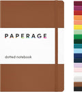 PAPERAGE Dotted Journal Notebook, 160 Pages, Medium 5.6 in x 8 in by PAPERAGE